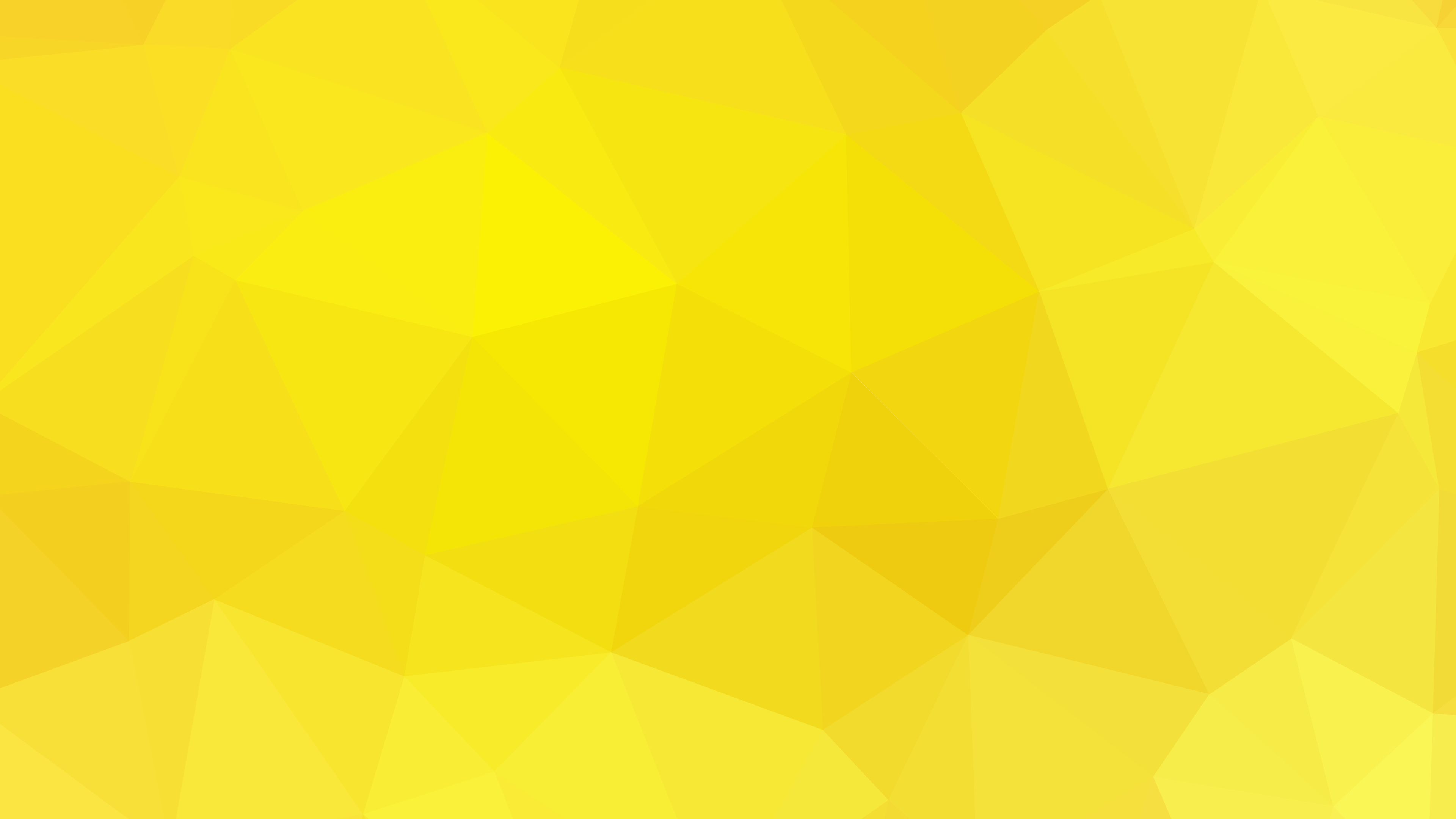 Yellow Triangles Pattern Background